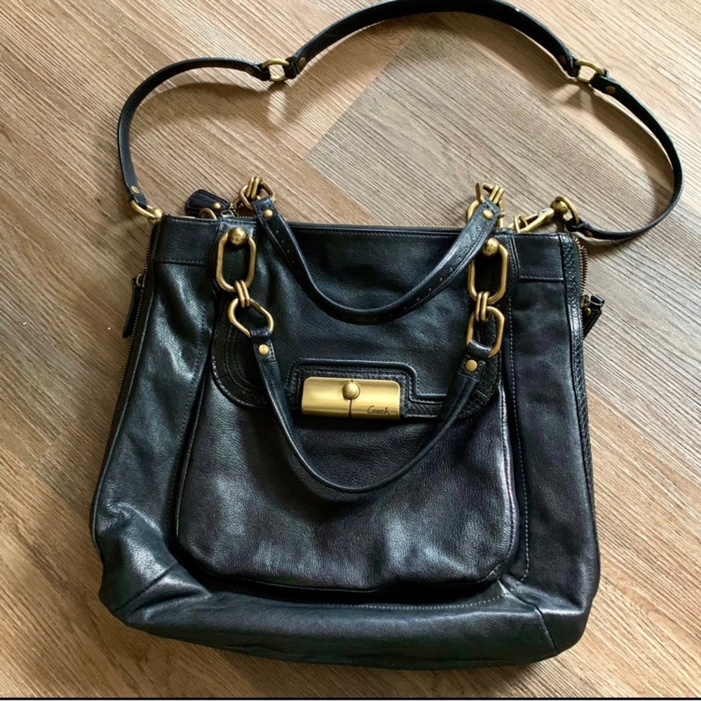 Coach Kristen #XLarge | Handbag #18302 | Black | RETAIL $695